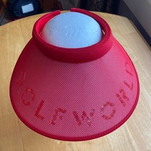 High Fashion Golf World vizor in very good condition